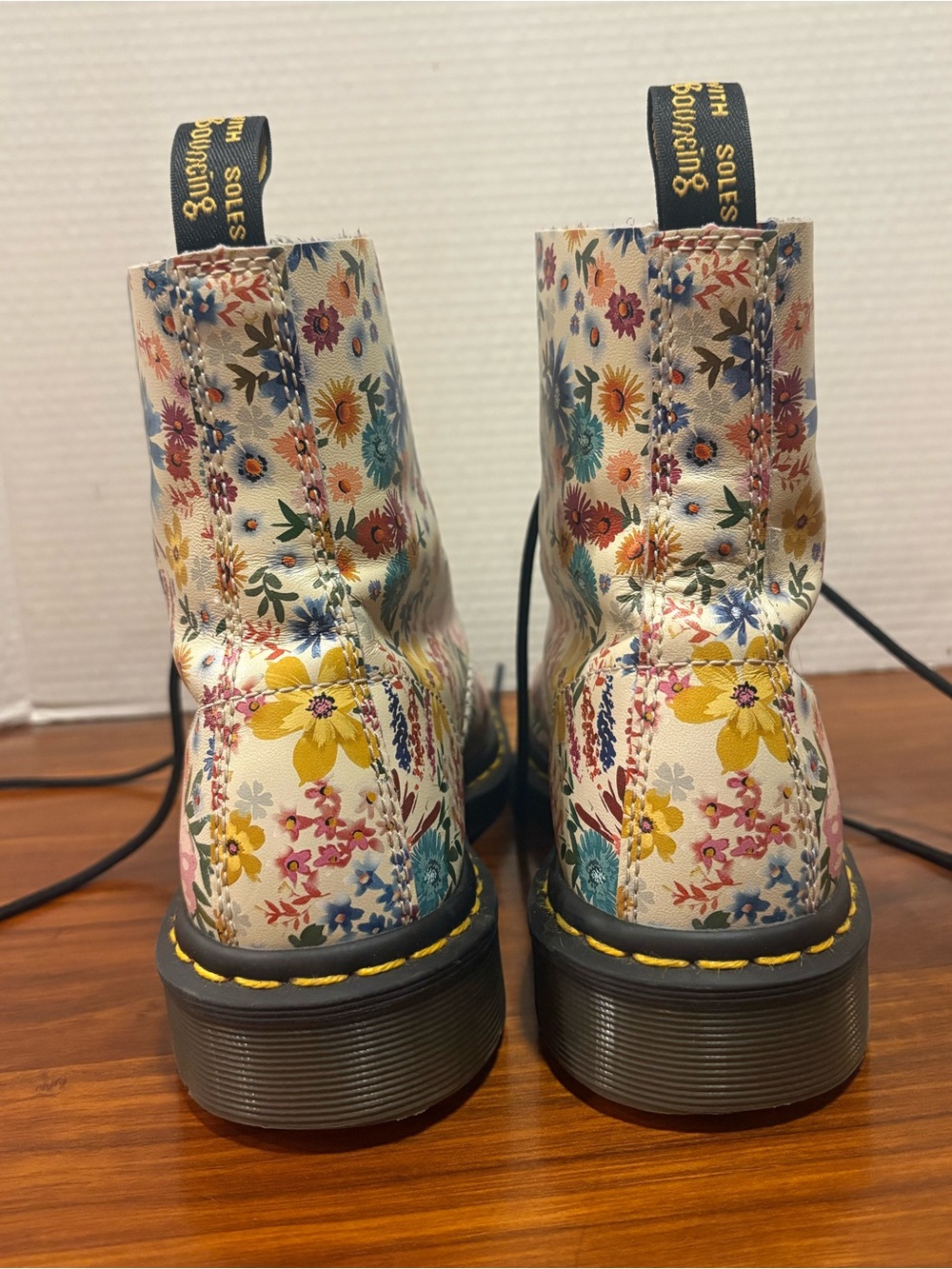 Dr. Martens 1460 Pascal Wanderlust Floral Boots 8 - Picture 2 of 5